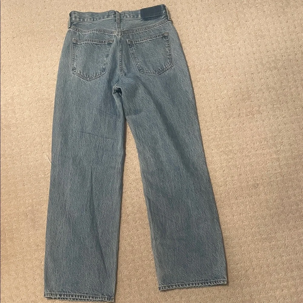 Abercrombie & Fitch Light Blue High Rise Jeans - Picture 3 of 3
